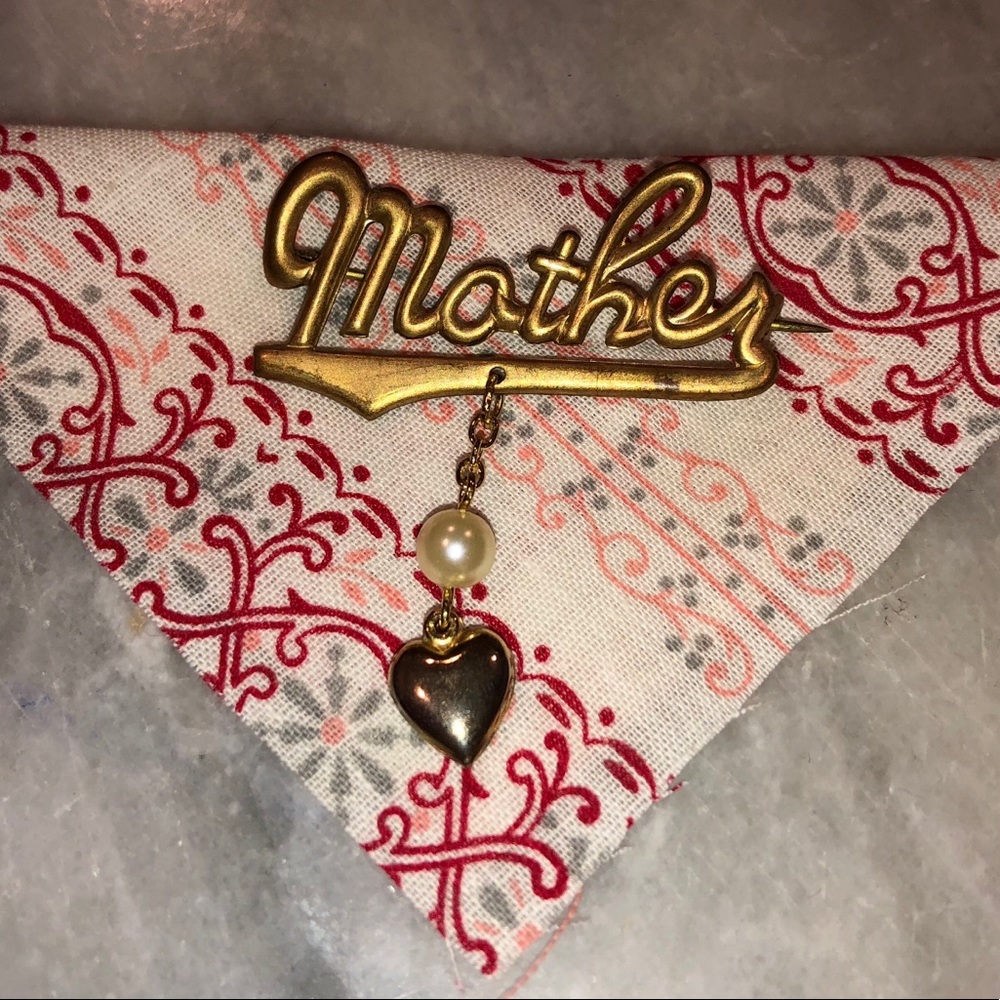3/$15 Vintage Mother Pin Brooch